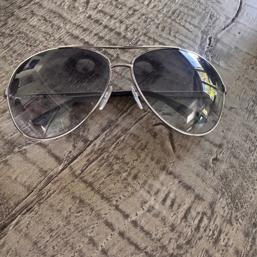 Silver Aviator Sunglasses